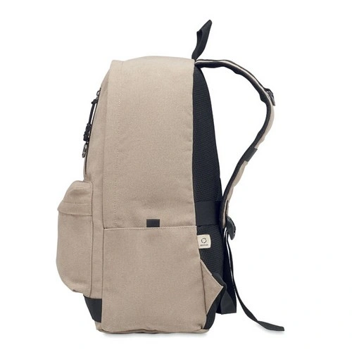 Mochila portátil reciclada con gran bolsillo frontal ref MO2391