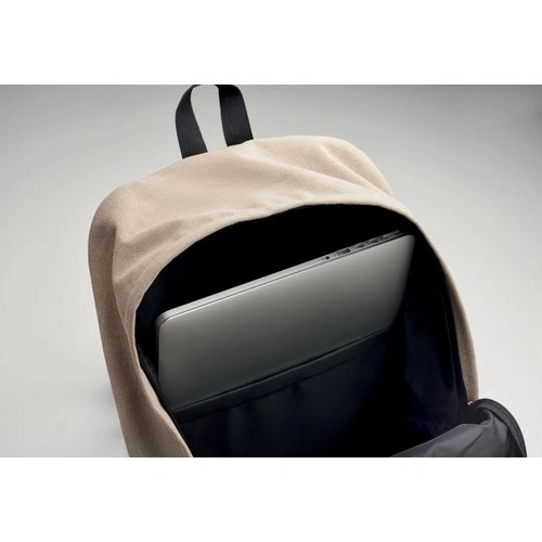 Mochila portátil reciclada con gran bolsillo frontal ref MO2391