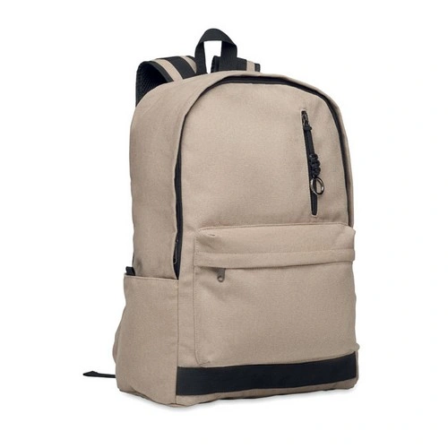 Mochila portátil reciclada con gran bolsillo frontal ref MO2391