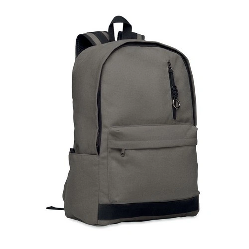 Mochila portátil reciclada con gran bolsillo frontal ref MO2391