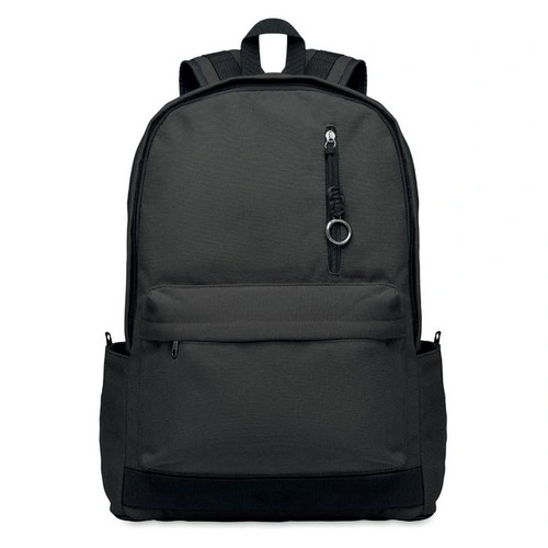 Mochila portátil reciclada con gran bolsillo frontal ref MO2391