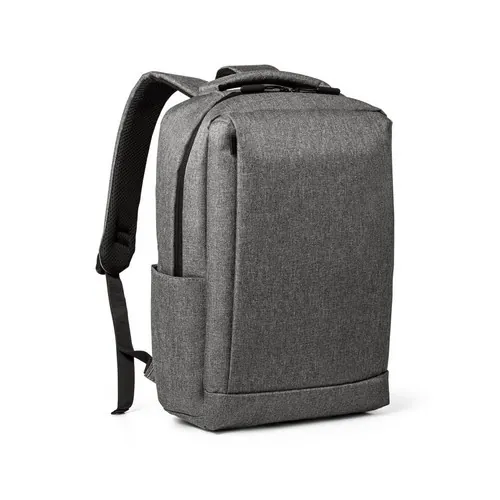 Mochila para portátil 300D con compartimento acolchado ref 92999 - Gris 01