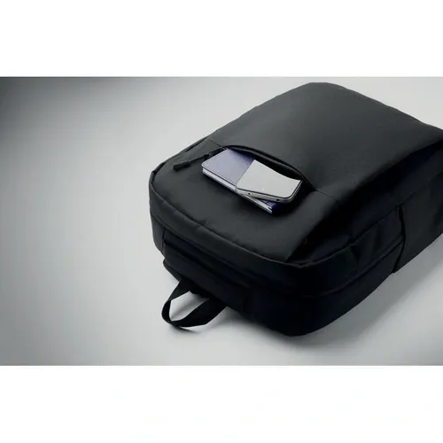 Mochila RPET con compartimento para portátil 15 ref MO2318 - 4 Negro