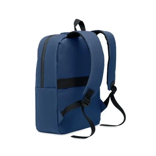 Mochila RPET con compartimento para portátil 15 ref MO2318 - Azul Back