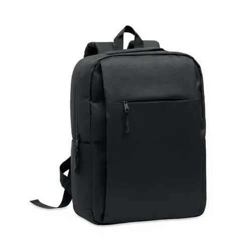 Mochila RPET con compartimento para portátil 15 ref MO2318 - Negro