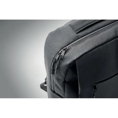 Mochila RPET con compartimento para portátil 15 ref MO2318 - Side Gris Piedra