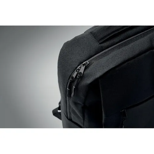 Mochila RPET con compartimento para portátil 15 ref MO2318 - Side Negro