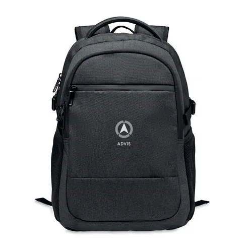 Mochila para portátil 15 con compartimentos acolchados ref MO2047 - Top Negro