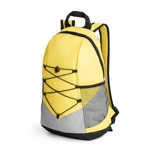 Mochila poliéster 600D con asas acolchadas ref 92471 - Amarillo