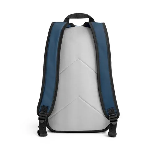 Mochila poliéster 600D con asas acolchadas ref 92471 - Azul 02
