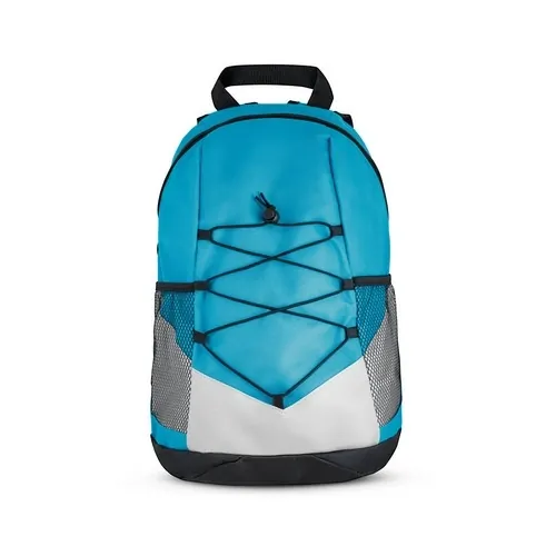 Mochila poliéster 600D con asas acolchadas ref 92471 - Azul Claro 01