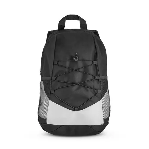 Mochila poliéster 600D con asas acolchadas ref 92471 - Negro 01