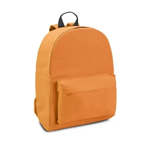 Mochila poliéster 600D con bolsillo frontal ref 92667 - Naranja