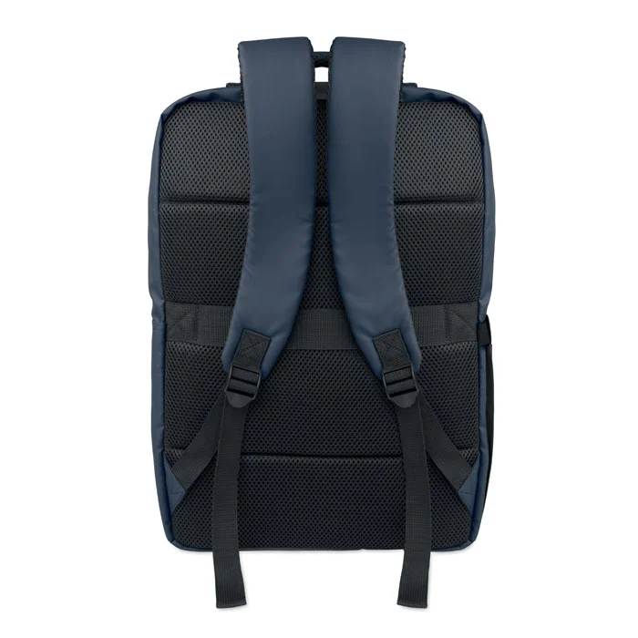 Mochila de PU y RPET 15 L Metro personalizable ref mo3208 - Azul Arriba