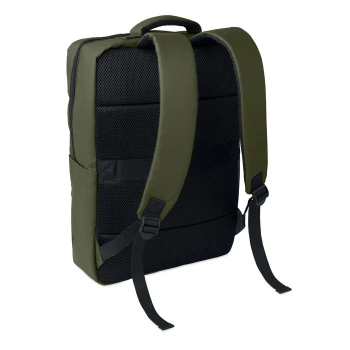 Mochila de PU y RPET 15 L Metro personalizable ref mo3208 - Back Verde Militar