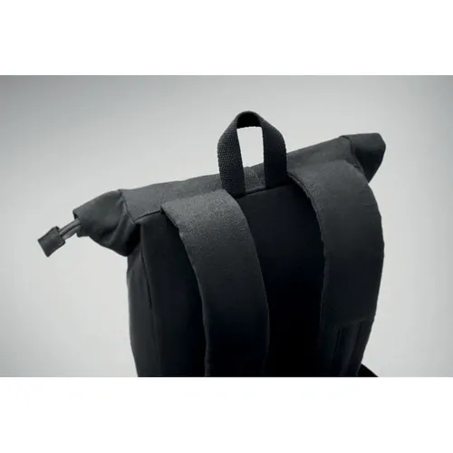 Mochila rolltop para portátil de 15 con cierre seguro ref MO2400 - 4 Negro