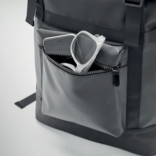 Mochila de lona 50C con cierre roll top ref MO6939