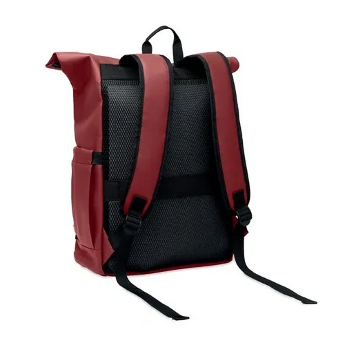 Mochila Rolltop para Laptop con Espalda Acolchada ref MO2643 - Burdeos Back