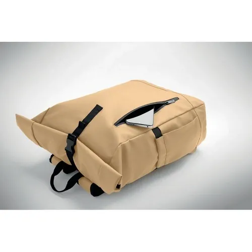 Mochila Rolltop para Laptop con Espalda Acolchada ref MO2643 - Kaki 5