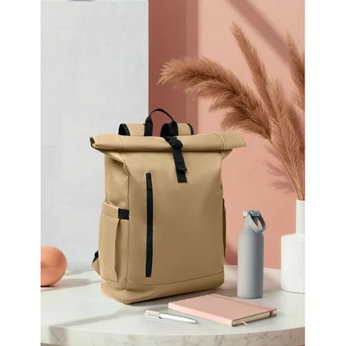 Mochila Rolltop para Laptop con Espalda Acolchada ref MO2643 - Kaki Item Ambiant Picture