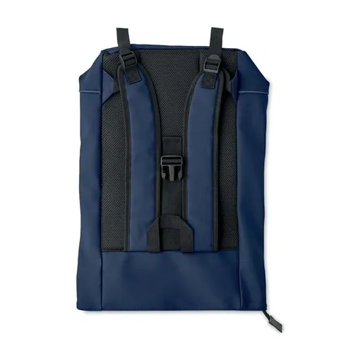 Mochila rolltop para portátil de 15 con bolsillo impermeable ref MO2581 - Azul 3