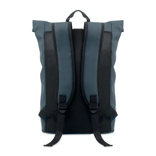 Mochila rolltop para portátil de 15 con bolsillo impermeable ref MO2581 - French Marino Back