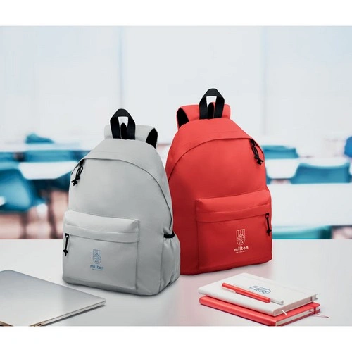 Mochila poliéster 600D RPET con bolsillo exterior ref MO6703
