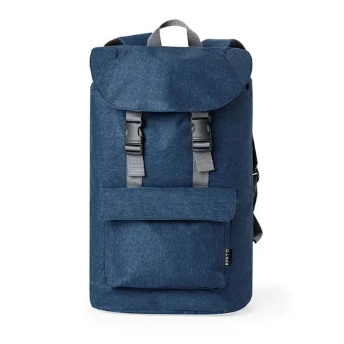 Mochila RPET con cierre seguro y diseño sostenible ref TU25 - Azul Royal