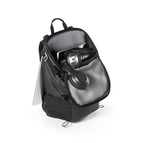 Mochila senderismo impermeable con compartimento para portátil ref 92092 - Negro 05