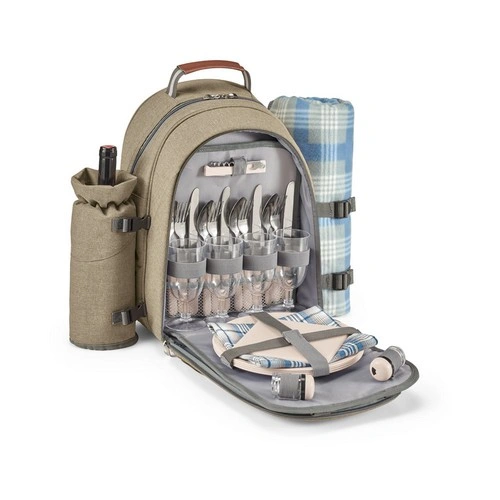 Mochila térmica de picnic con manta extraíble ref 98422