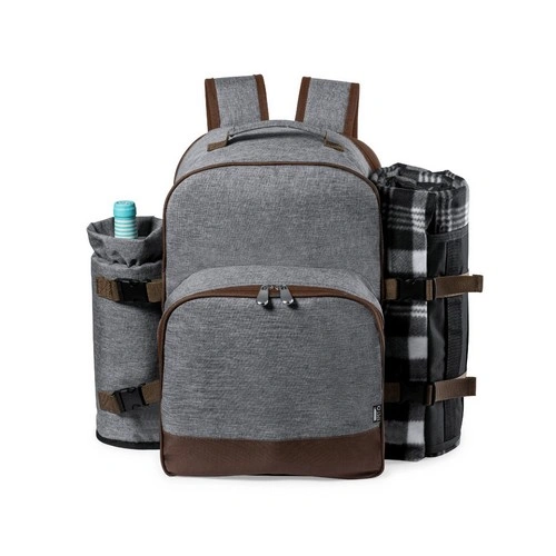 Mochila nevera picnic 32 piezas con manta y botellero ref 1568