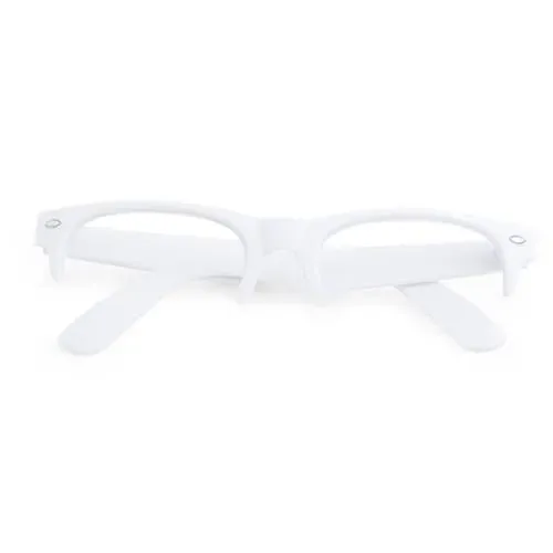 Gafas clásicas blancas con troquelado especial ref 5049 - Blanco