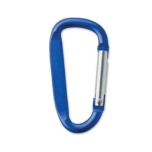 Mosquetón de aluminio para colgar botella y llaves ref MO2259 - Azul