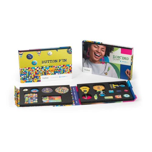 Muestrario 2 en 1 de Pins&Domings ref 70005