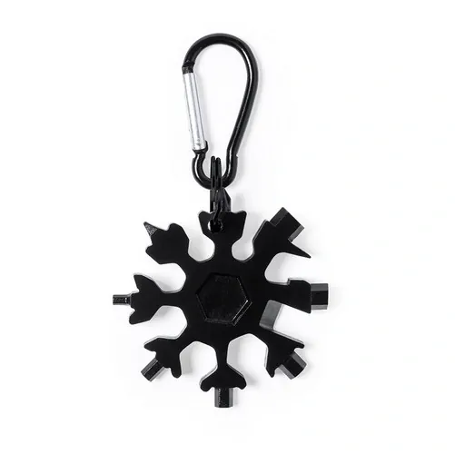 Multiherramienta de acero inox con 17 funciones ref TO31 - Negro
