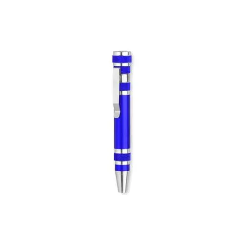 Multiherramienta de aluminio con 6 accesorios ref 4305 - Azul