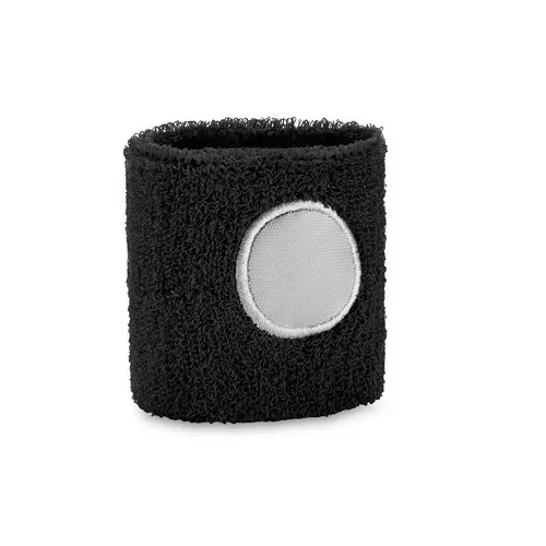 Muñequera elástica con área de marcaje ref 99022 - Negro