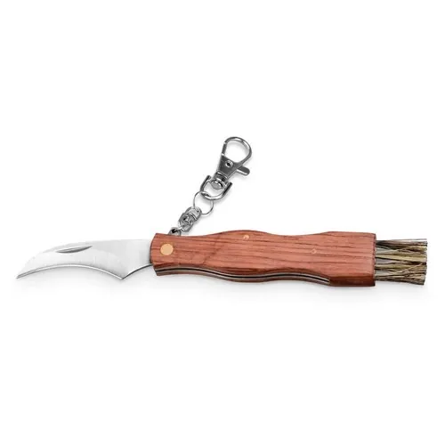 Navaja de bolsillo acero inoxidable con mosquetón ref 94033 - Natural 02