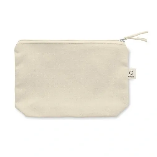 Neceser cosmético reciclado con tirador de cremallera ref MO2274 - Beig Back