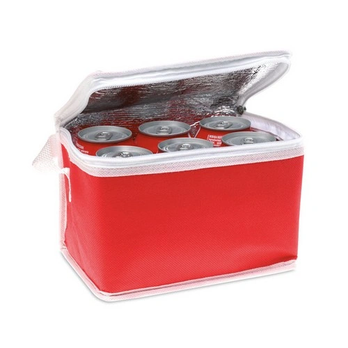 Bolsa enfriadora de papel aluminio para 6 latas ref MO7883