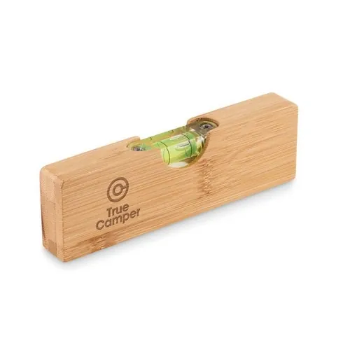 Nivel de burbuja de bambú con abrebotellas integrado ref MO6495 - Printed Madera