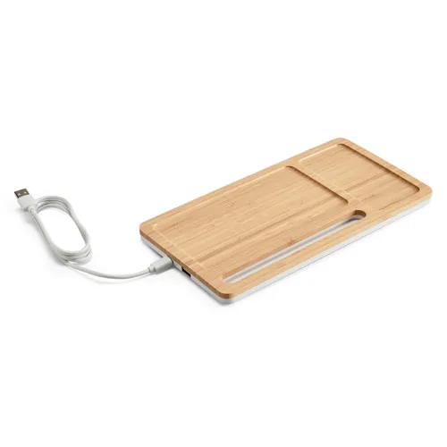 Organizador de escritorio con cargador inalámbrico rápido ref 97911