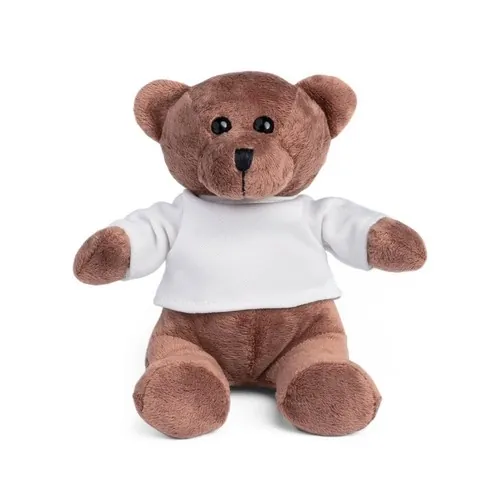 Oso de peluche personalizable con camiseta ref 95504
