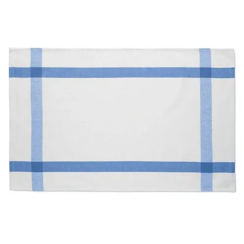 Paño de cocina reciclado poli algodón 50 ref MO6871 - Back Azul