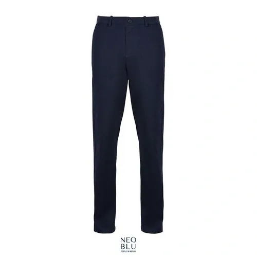 Pantalón chino con cintura elástica de algodón ref S03178 - Noche