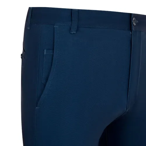 Pantalón chino unisex elástico con cinco bolsillos ref 36118 - Azul Marino 03