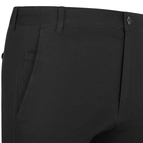 Pantalón chino unisex elástico con cinco bolsillos ref 36118 - Negro 03