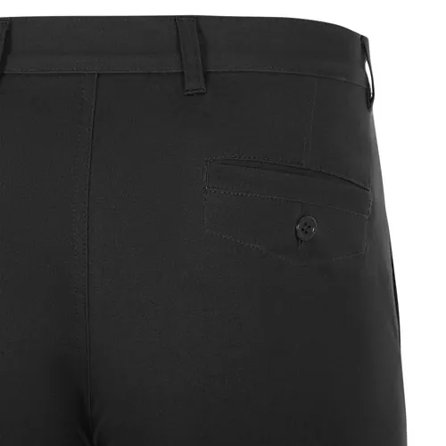 Pantalón chino unisex elástico con cinco bolsillos ref 36118 - Negro 04