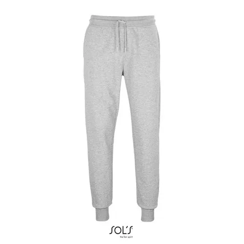 Pantalón de chándal French Terry con algodón orgánico ref S03808 - Gris Mezcla