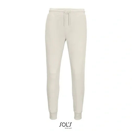Pantalón de jogging unisex algodón orgánico ref S03810 - Blanco Crema